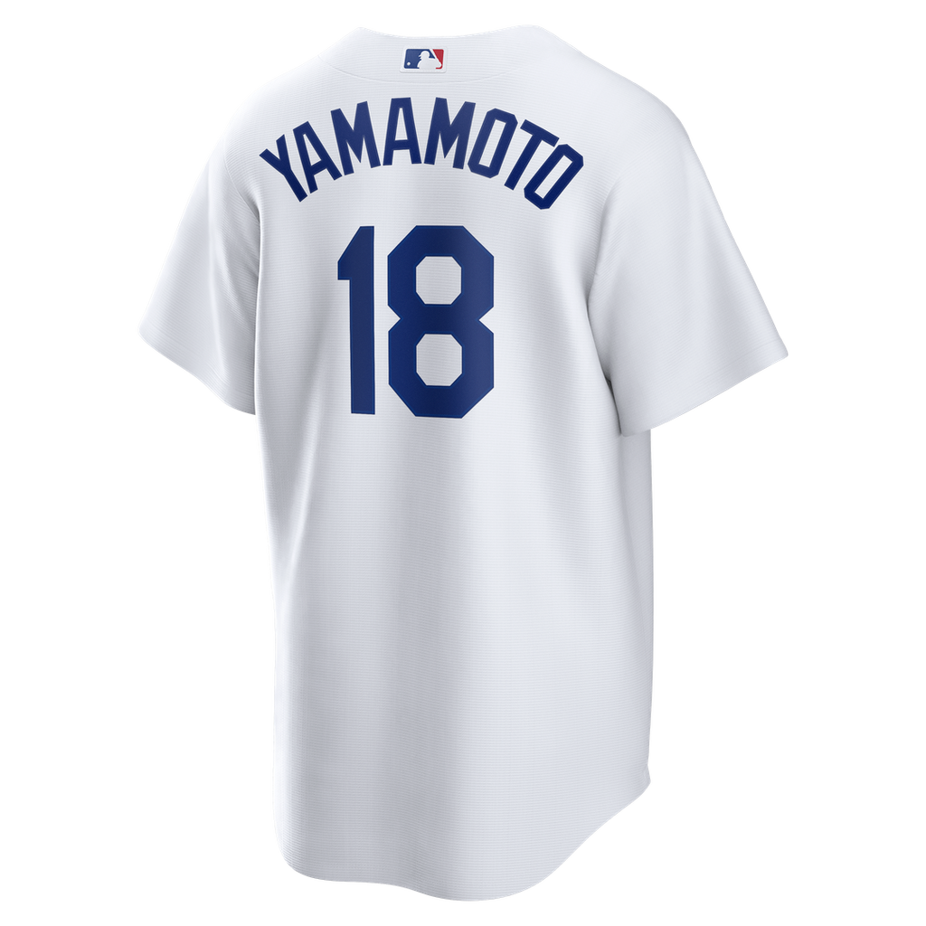 Los Angeles Dodgers Yoshinobu Yamamoto | Nike White Home Replica Jersey