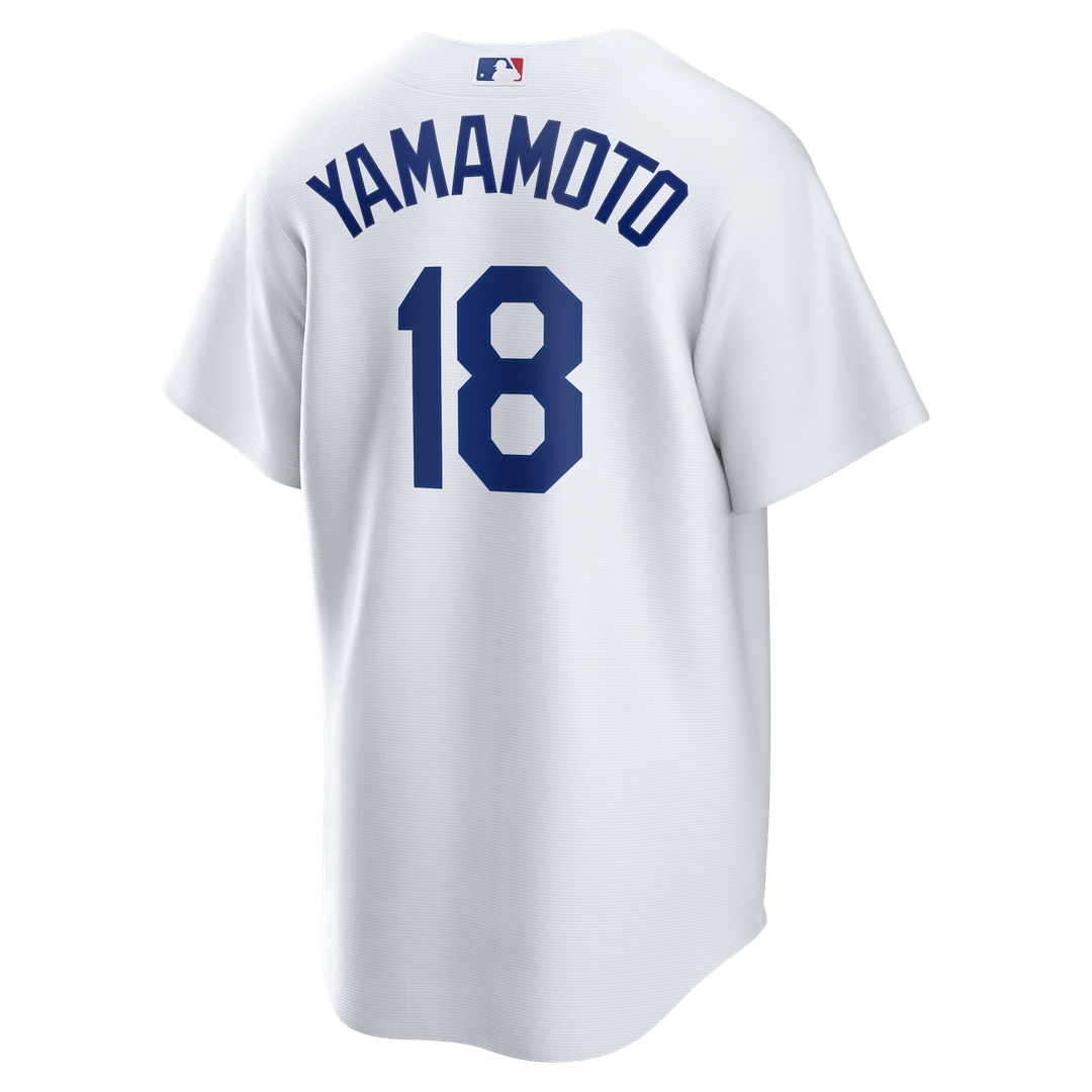 Los Angeles Dodgers Yoshinobu Yamamoto | Nike White Home Replica Jersey