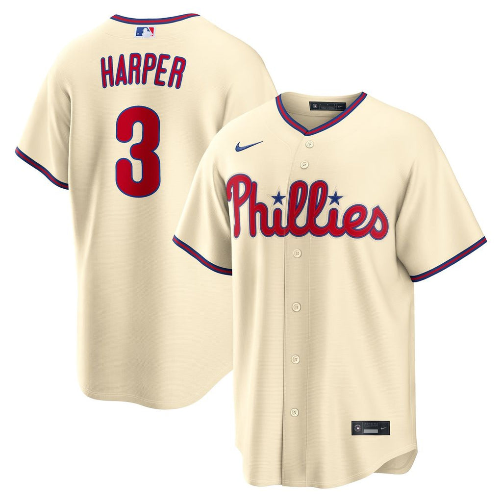 Philadelphia Phillies Bryce Harper | Nike Gray Road Replica Jersey