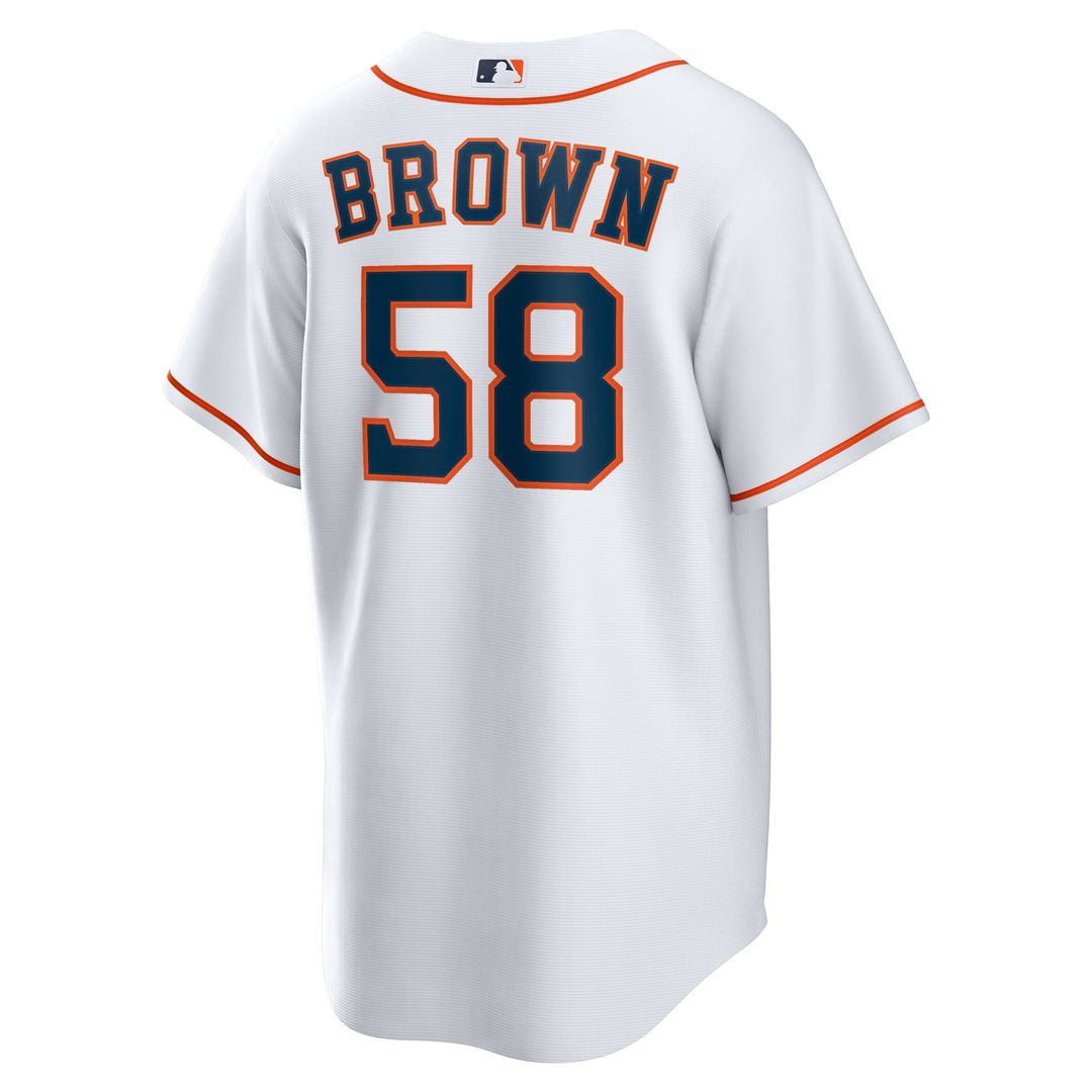Houston Astros Hunter Brown | Nike White Home Replica Jersey