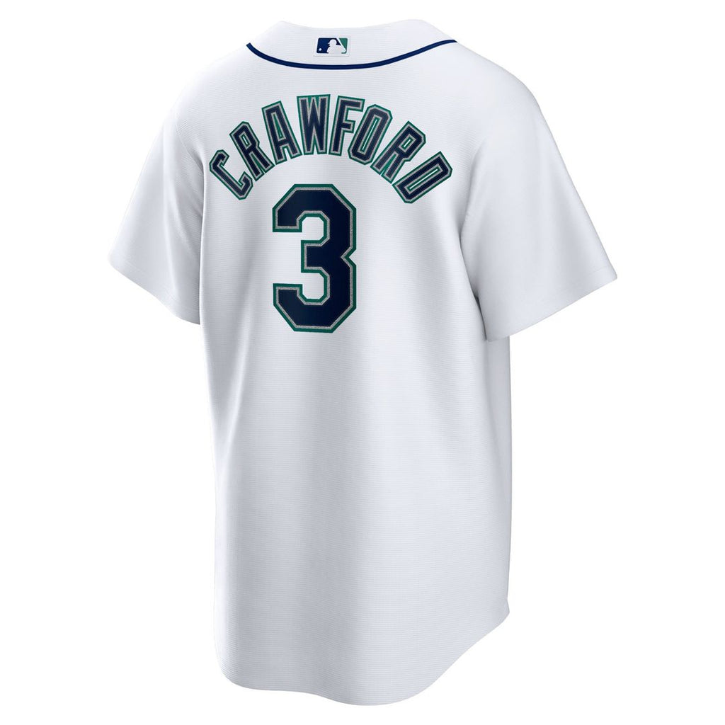 Seattle Mariners JP Crawford | Nike White Home Replica Jersey