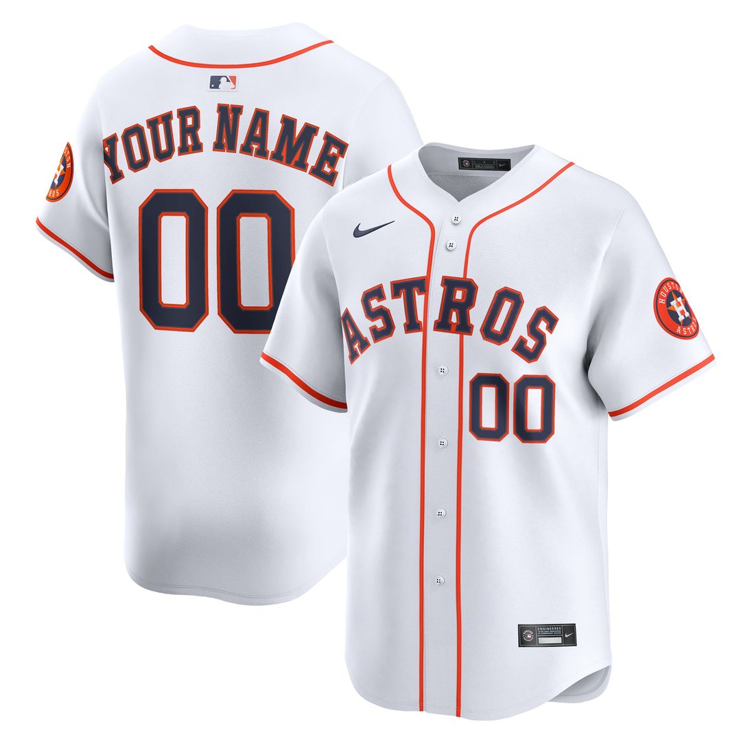 Houston Astros | Nike Orange Alternate Limited Custom Jersey