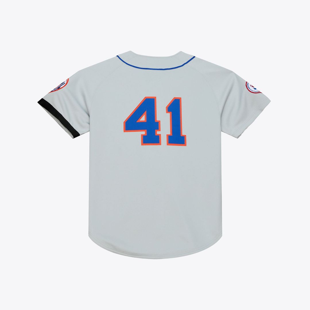 New York Mets Tom Seaver | Mitchell & Ness Gray 1976 Authentic Jersey