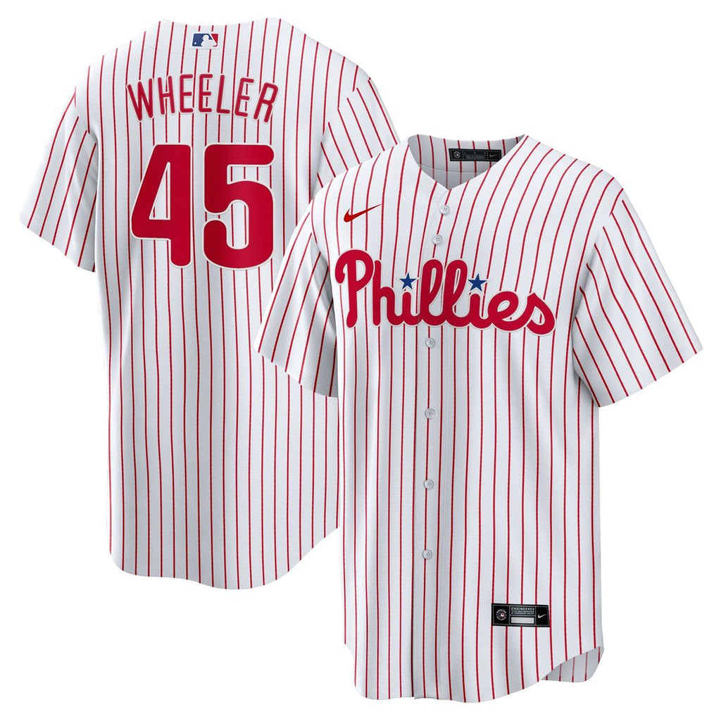 Philadelphia Phillies Zack Wheeler | Nike White Home Replica Jersey