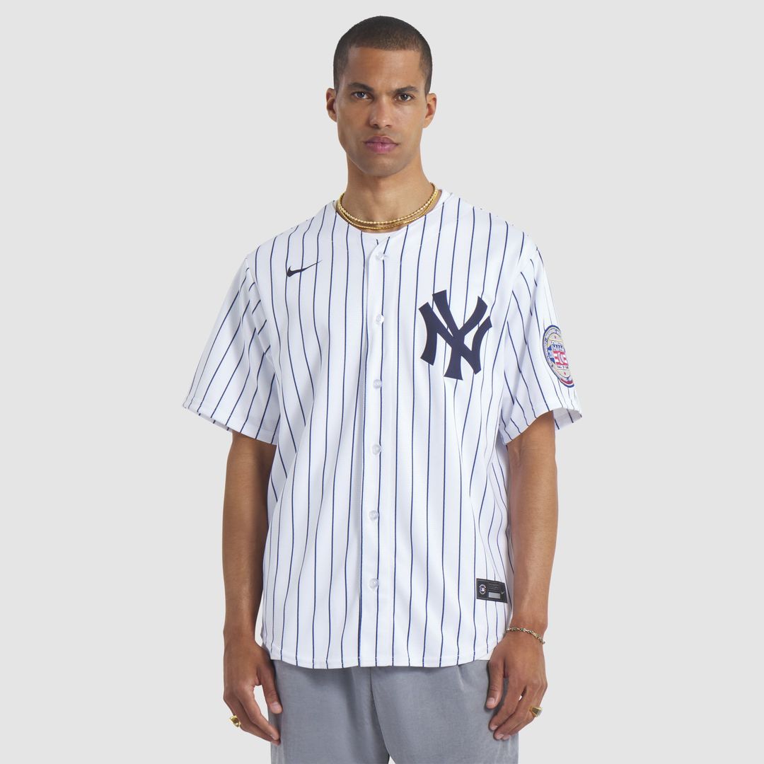 New York Yankees CC Sabathia | Nike White 2025 Baseball Hall of Fame Name & Number Retired Replica Jersey