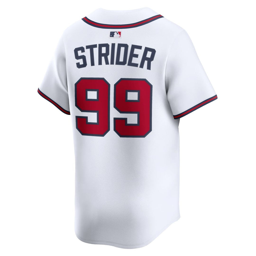 Atlanta Braves Spencer Strider | Nike White Home Limited Player Jersey