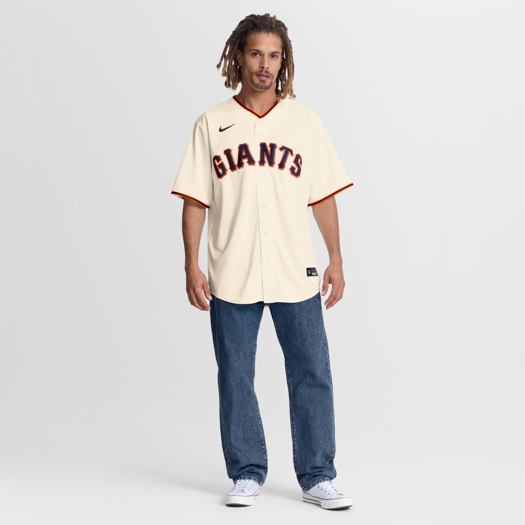 San Francisco Giants Rafael Devers | Nike Cream Home Replica Jersey
