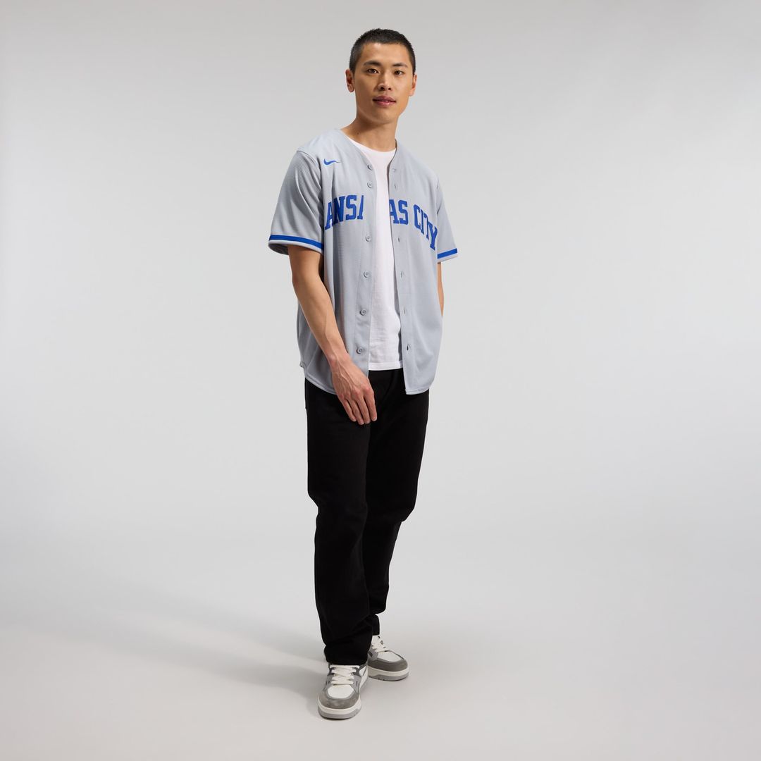 Kansas City Royals Bobby Witt Jr. | Nike Gray Road Replica Jersey