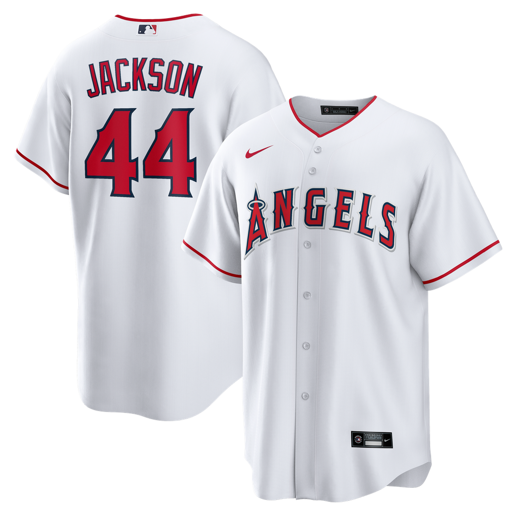 Los Angeles Angels Reggie Jackson | Nike White Home Retired Player Replica Jersey