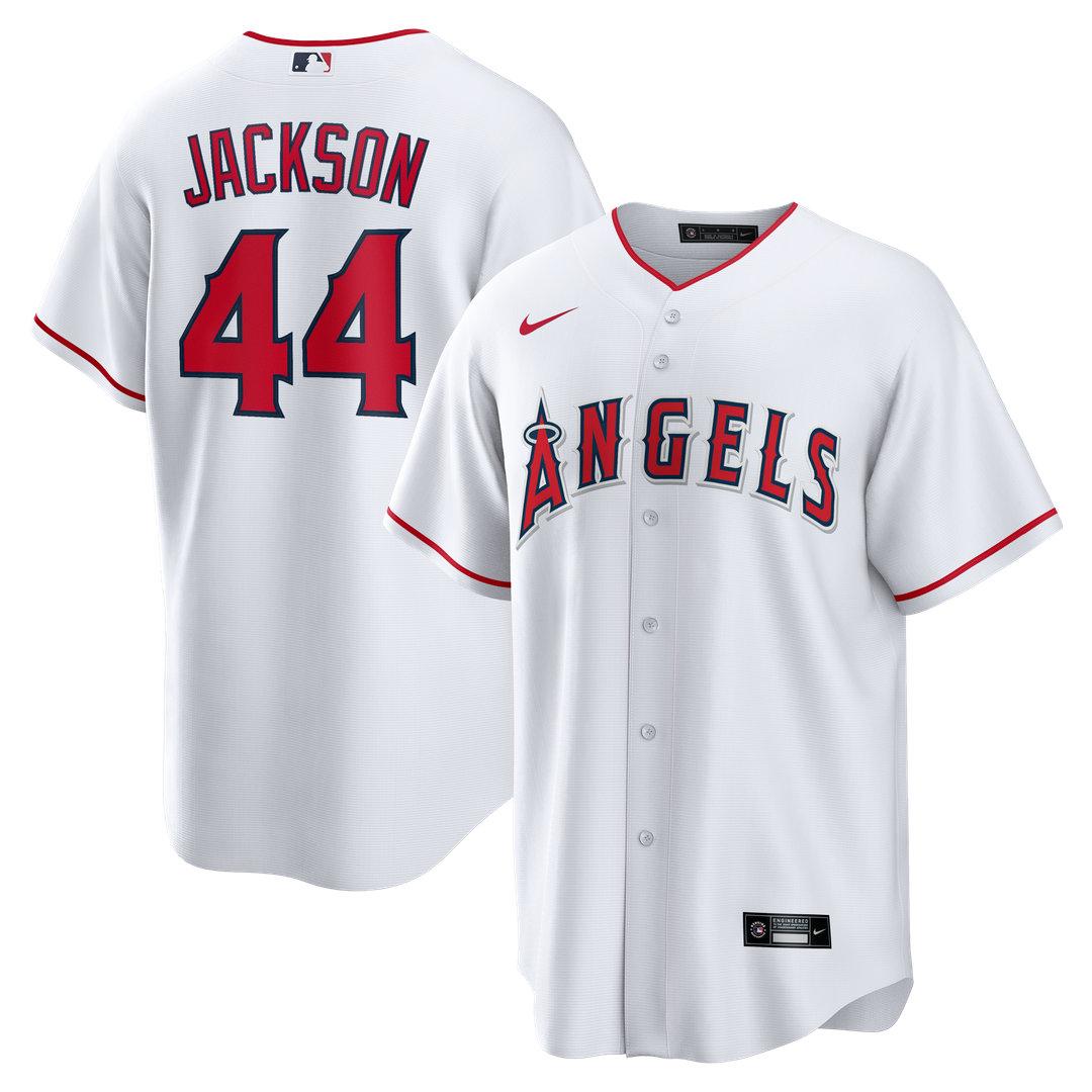 Los Angeles Angels Reggie Jackson | Nike White Home Retired Player Replica Jersey