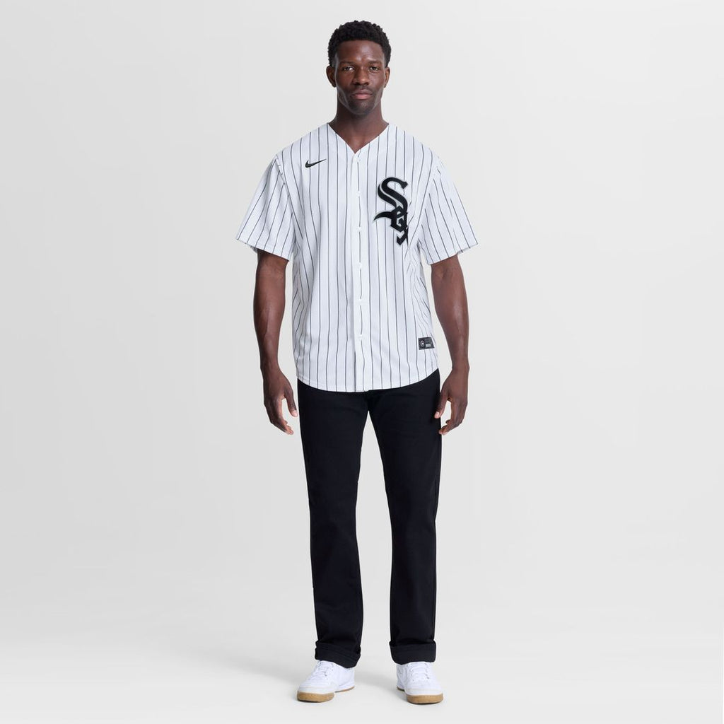 Chicago White Sox Huascar Brazoban | Nike White Home Replica Jersey