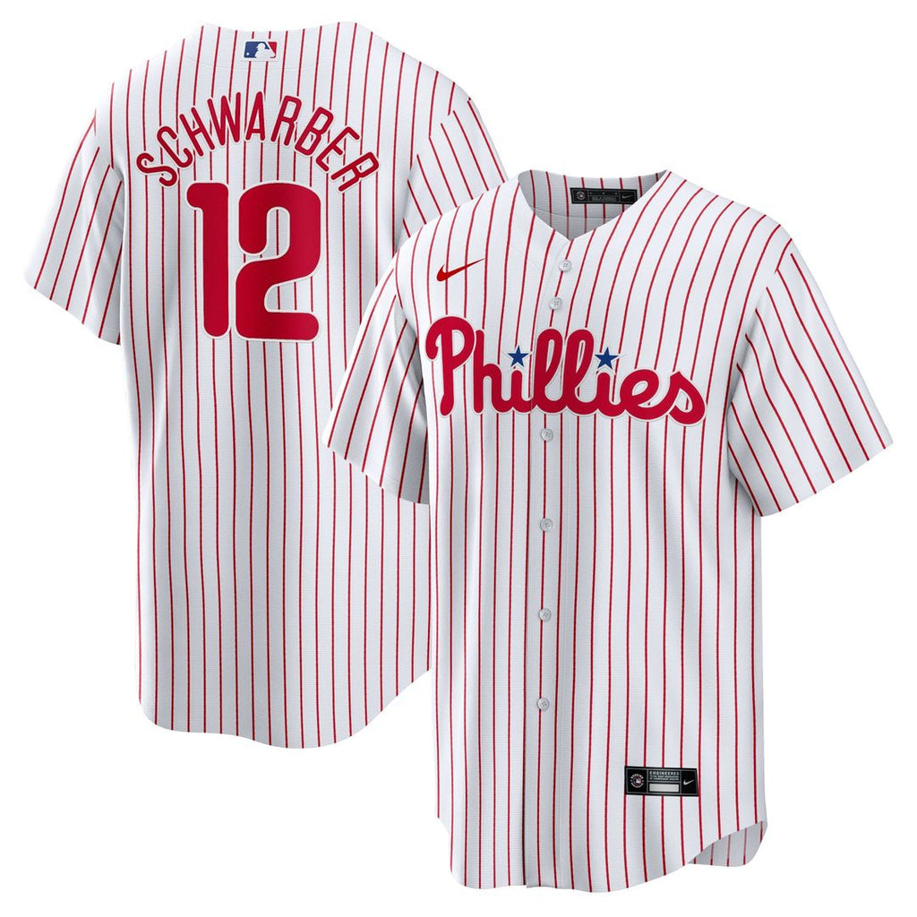 Philadelphia Phillies Kyle Schwarber | Nike White Replica Player Jersey