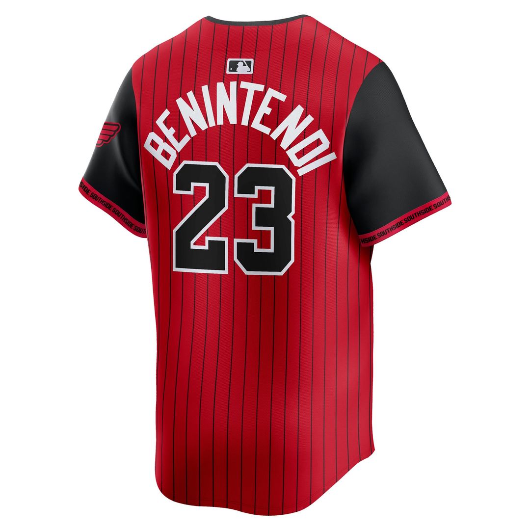 Chicago White Sox Andrew Benintendi | Nike Red/Black 2025 City Connect Limited Player Jersey