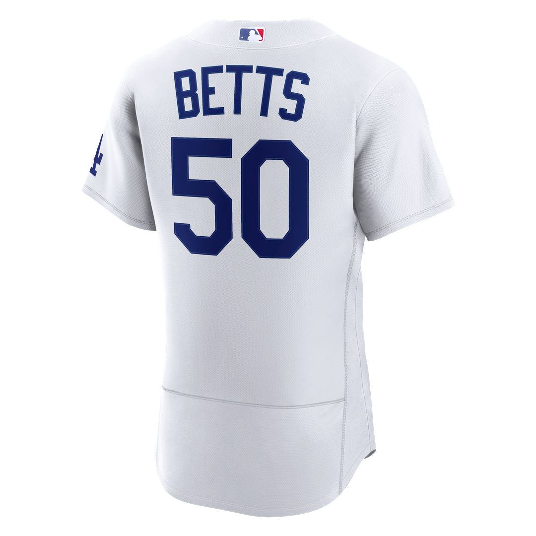 Los Angeles Dodgers Mookie Betts | Nike White Home Authentic Jersey