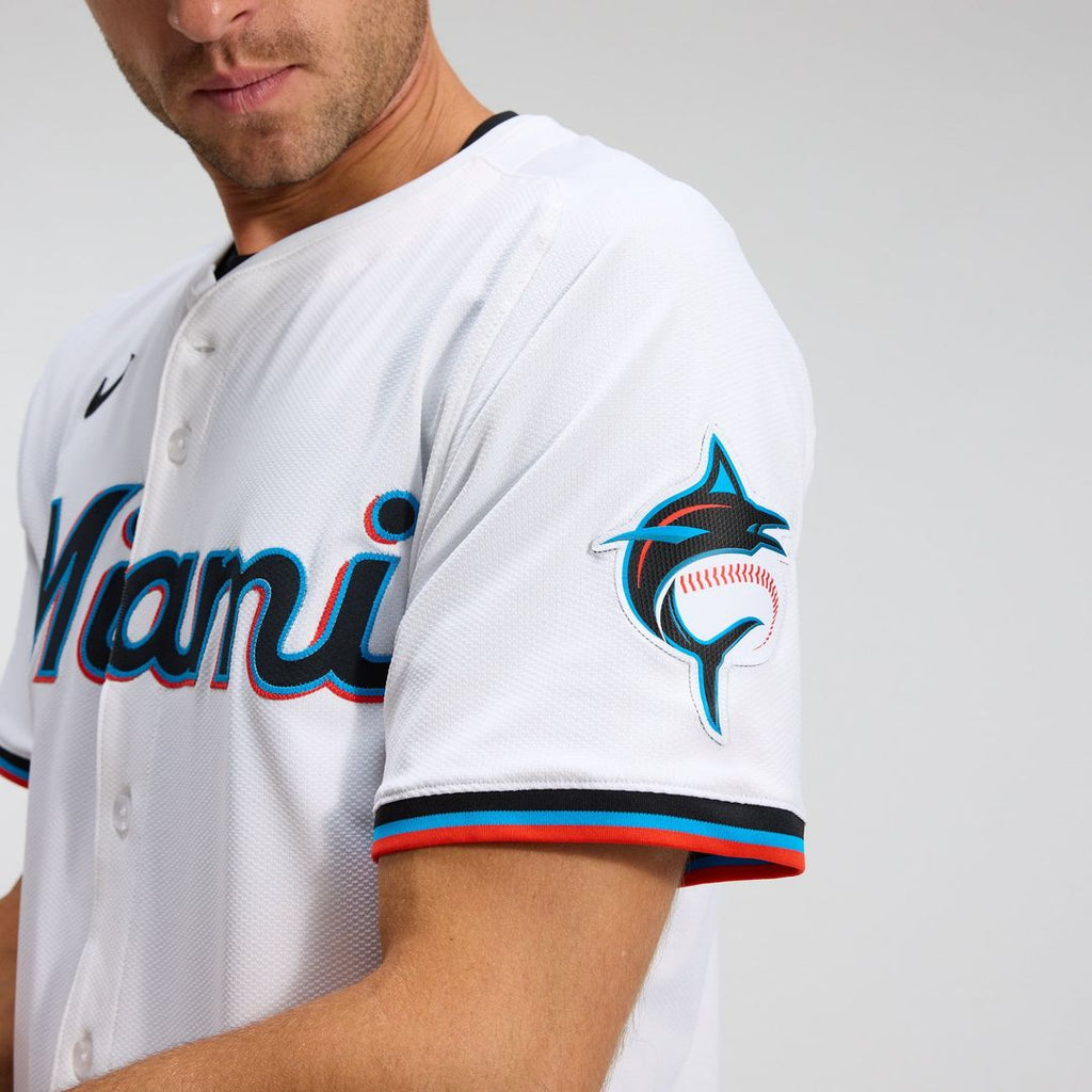 Miami Marlins | Nike White Home Elite Jersey