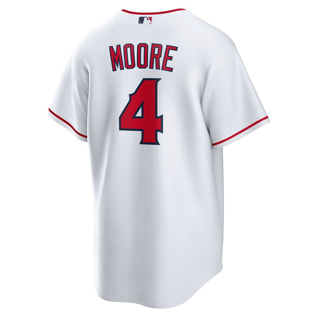 Los Angeles Angels Christian Moore | Nike White Home Replica Jersey