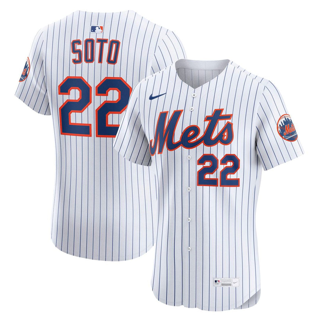 New York Mets Juan Soto | Nike White Home Elite Jersey