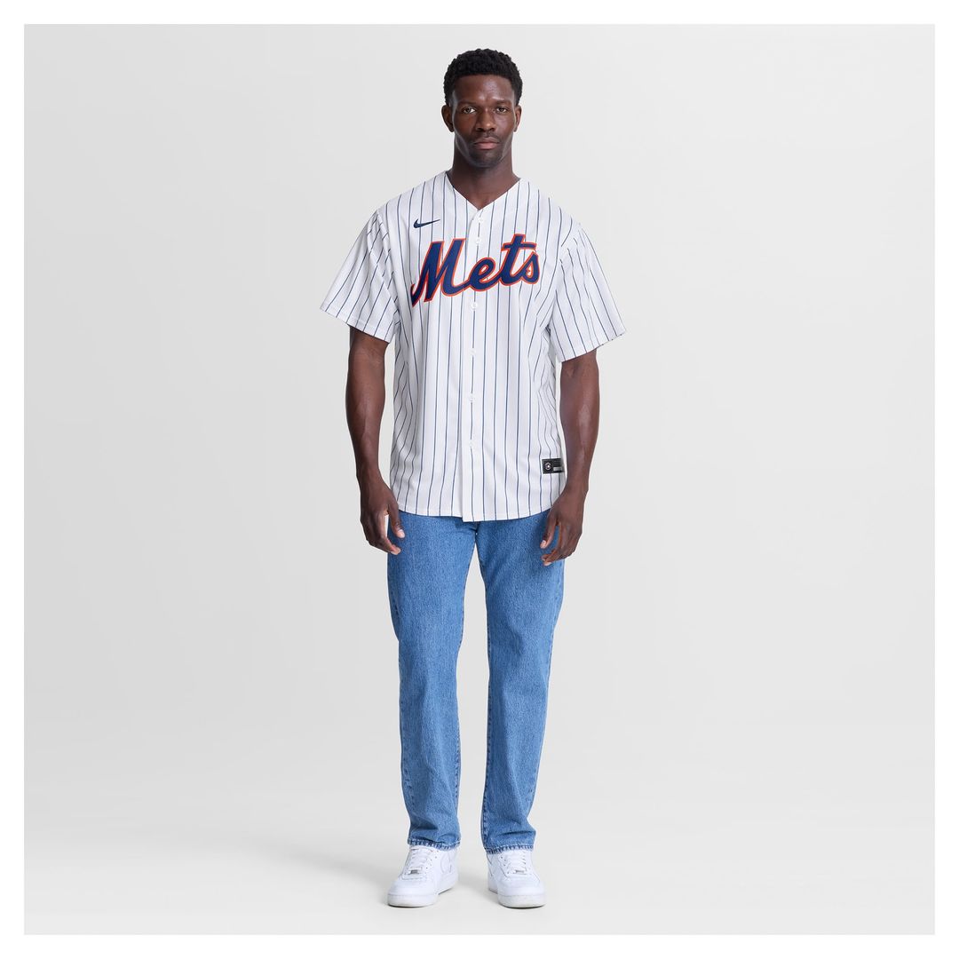 New York Mets Nolan McLean | Nike White Home Replica Jersey