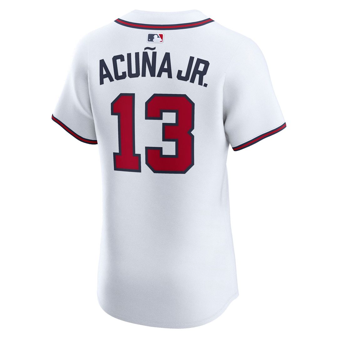Atlanta Braves Ronald Acuña Jr. | Nike Navy Alternate Elite Jersey