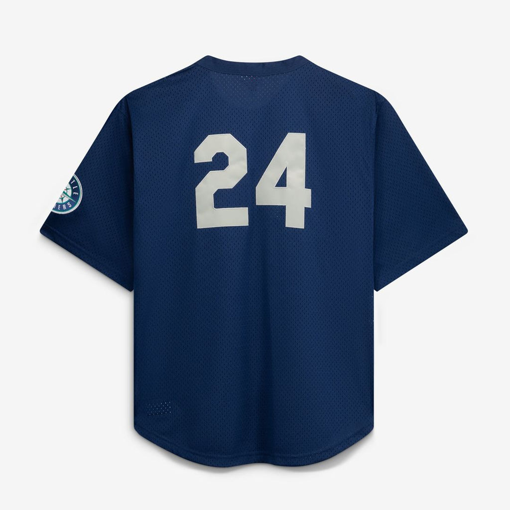 Seattle Mariners Ken Griffey Jr. | Mitchell & Ness Royal Big & Tall Cooperstown Collection Mesh Batting Practice Jersey