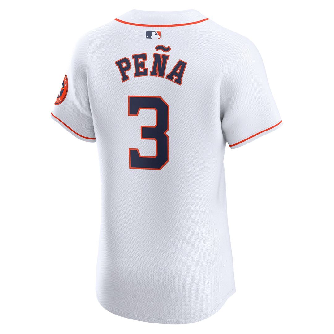 Houston Astros Jeremy Peña | Nike White Home Elite Player Jersey