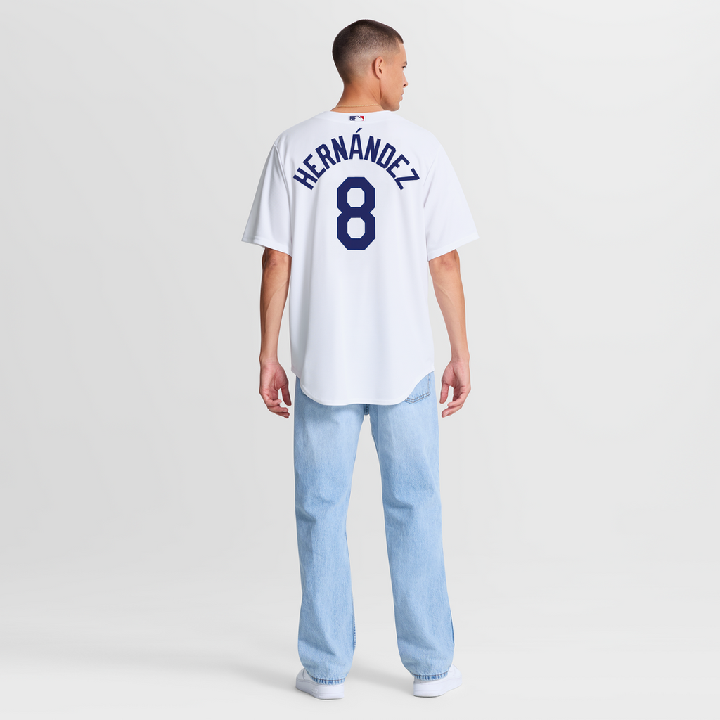 Los Angeles Dodgers Enrique Hernández | Nike White Home Replica Jersey
