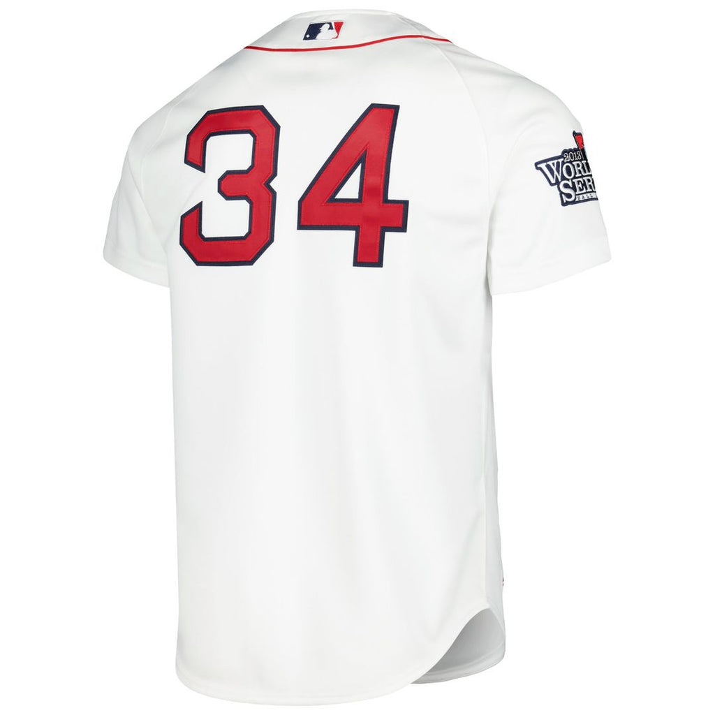 Boston Red Sox David Ortiz | Mitchell & Ness White Cooperstown Collection Authentic Jersey