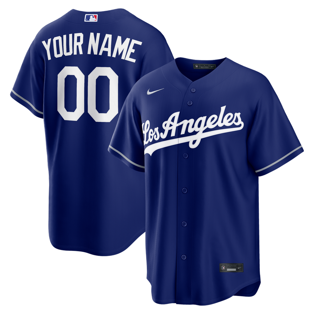Los Angeles Dodgers | Nike Royal Alternate Replica Custom Jersey