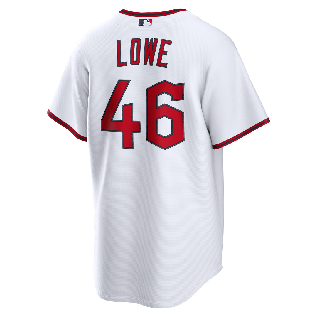 Cleveland Guardians Nathaniel Lowe | Nike White Home Replica Jersey