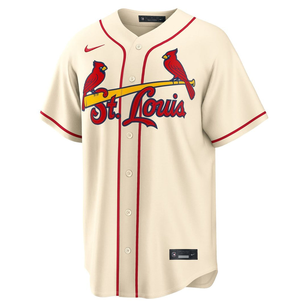 St. Louis Cardinals Masyn Winn | Nike Cream Alternate Replica Jersey