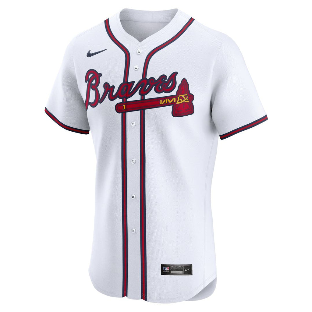 Atlanta Braves Ronald Acuña Jr. | Nike White Home Elite Jersey