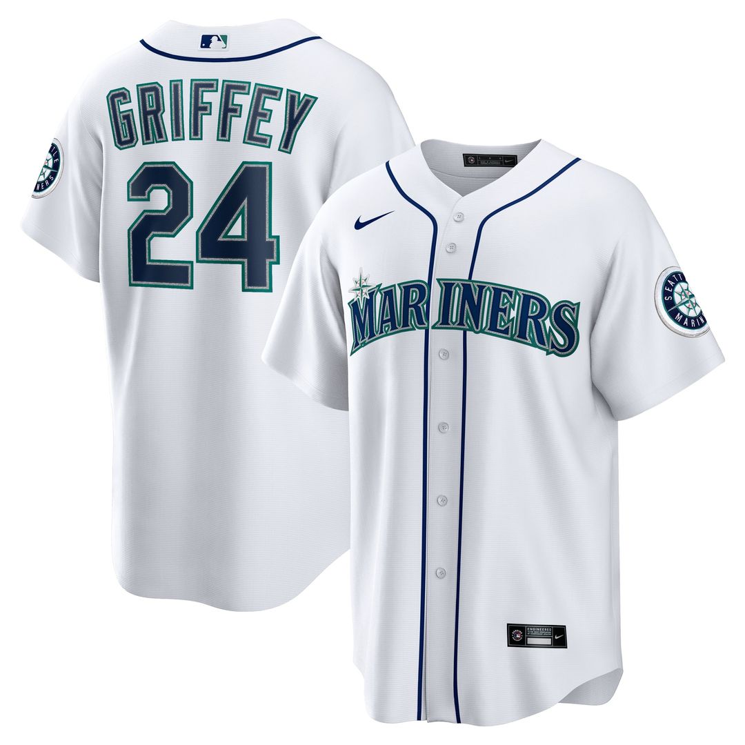 Seattle Mariners Ken Griffey Jr. | Nike White Home Replica Jersey