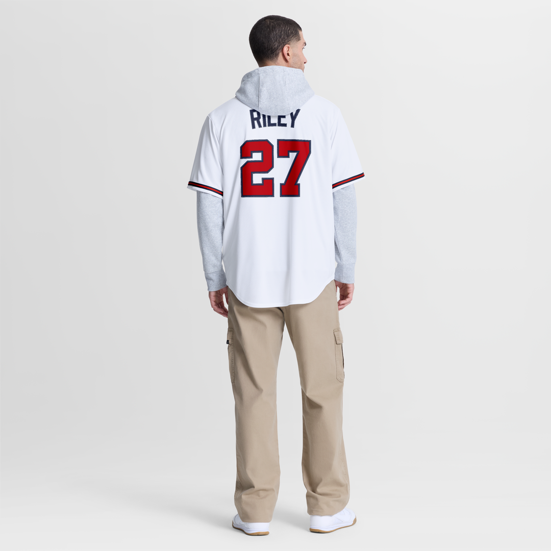 Atlanta Braves Austin Riley | Nike White Home Replica Jersey