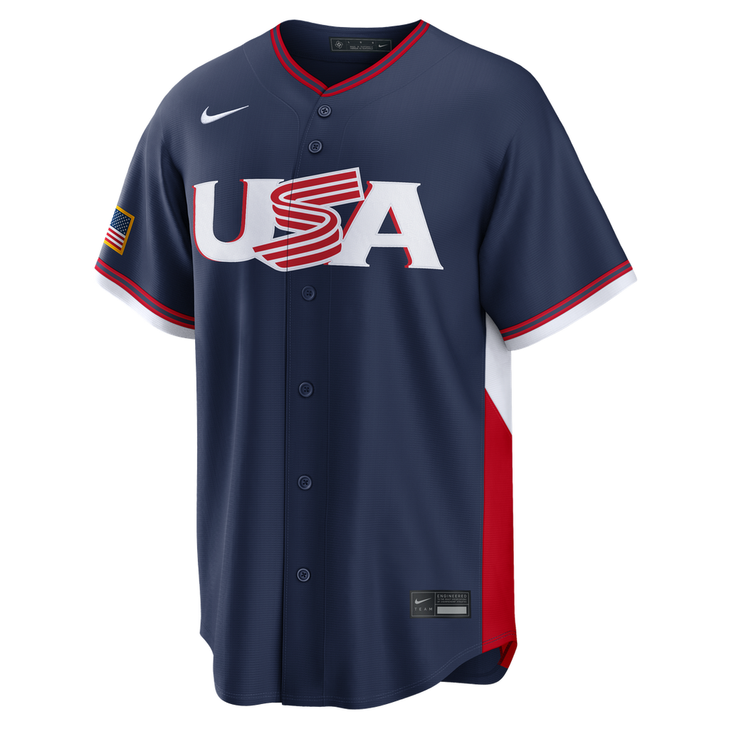 USA Baseball Alex Bregman | Nike White 2026 World Baseball Classic Home Stadium Jersey