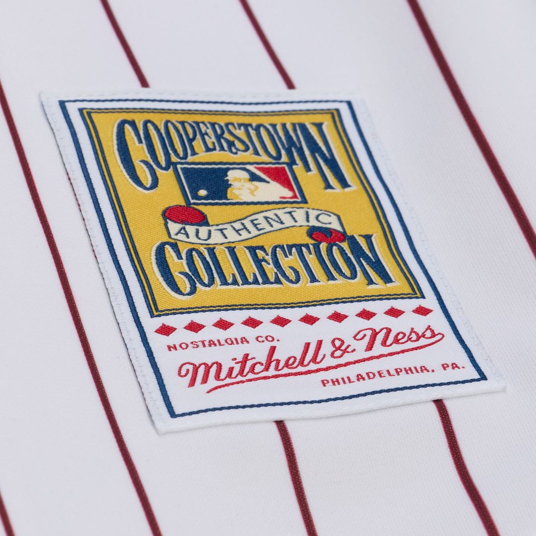 Philadelphia Phillies Chase Utley | Mitchell & Ness White 2003 Cooperstown Collection Authentic Jersey