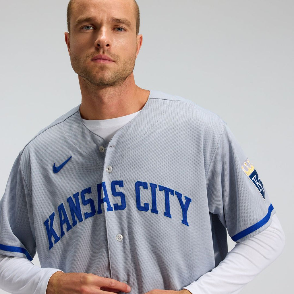 Kansas City Royals | Nike Gray 2022 Road Authentic Jersey