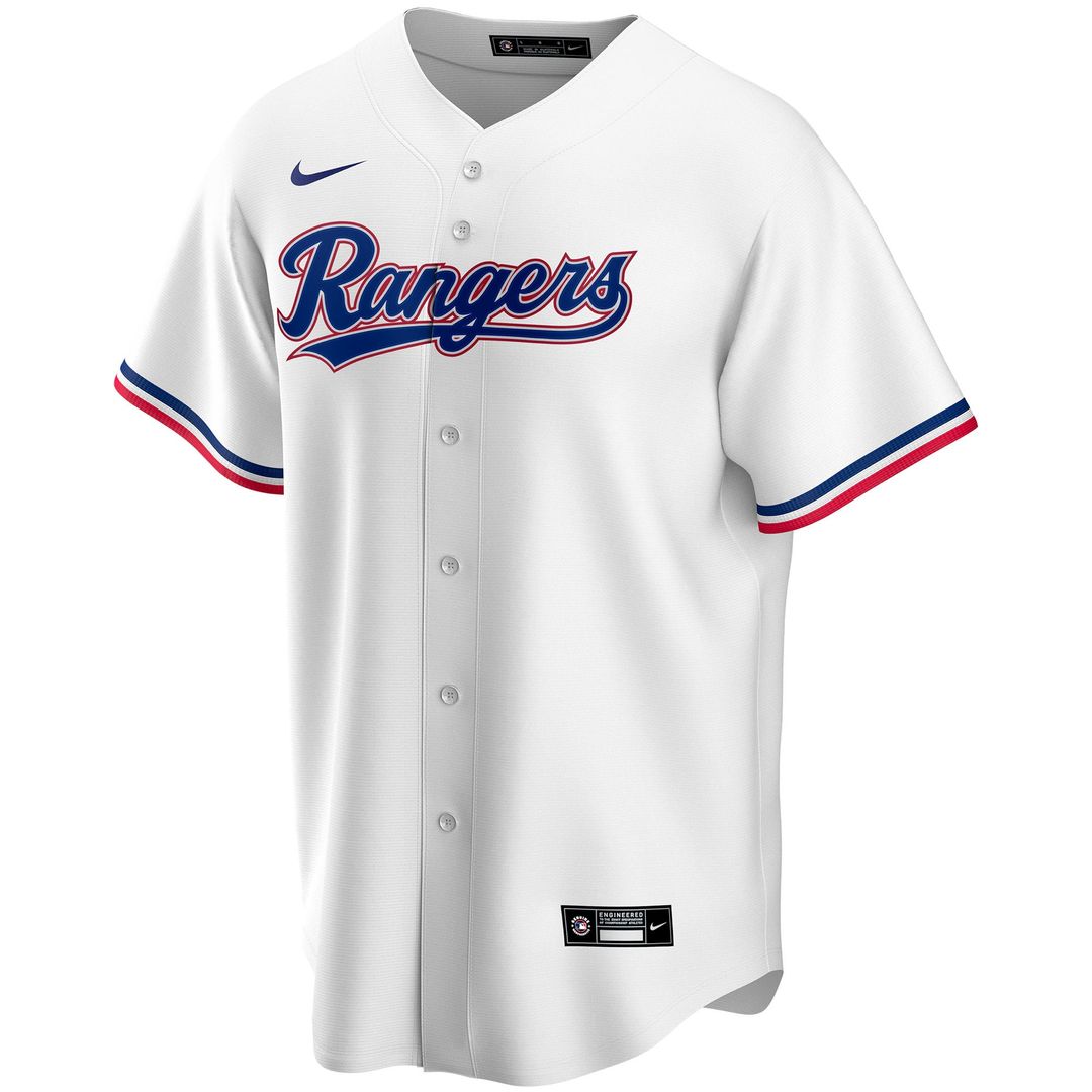 Texas Rangers | Nike White Home Replica Custom Jersey