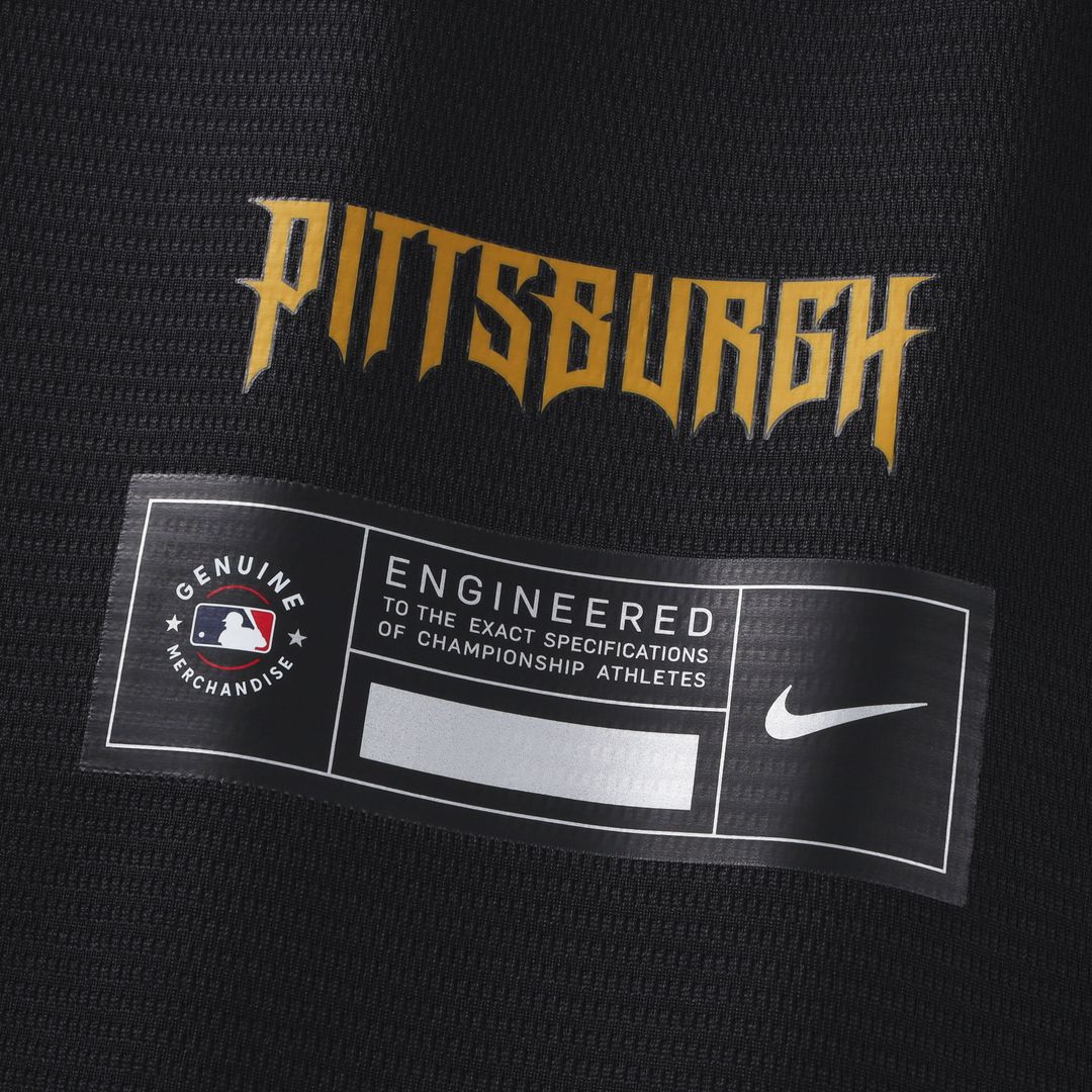 Pittsburgh Pirates Paul Skenes | Nike Black 2026 City Connect Stadium Jersey