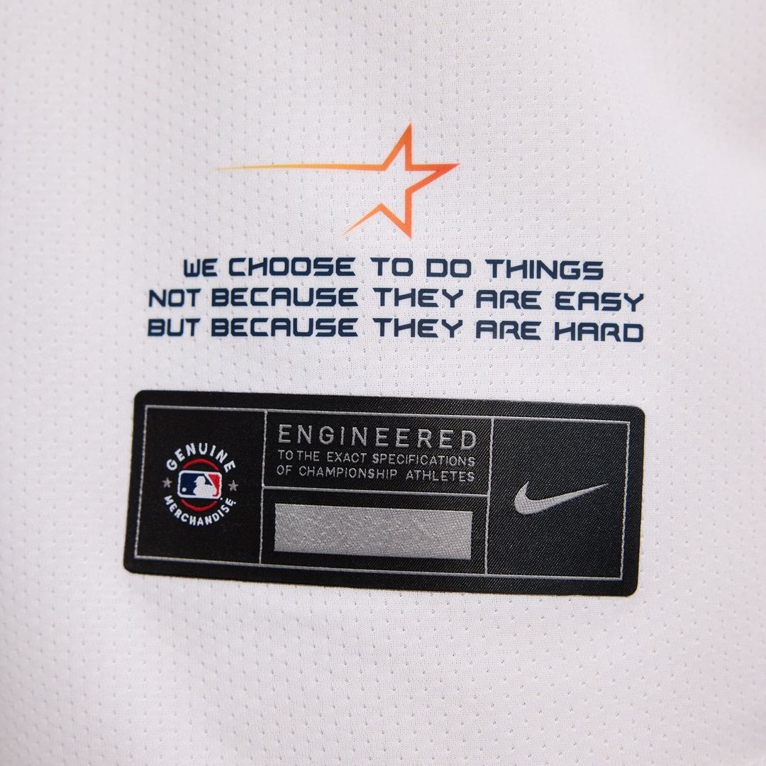 Houston Astros Jose Altuve | Nike White 2025 City Connect Limited Player Jersey