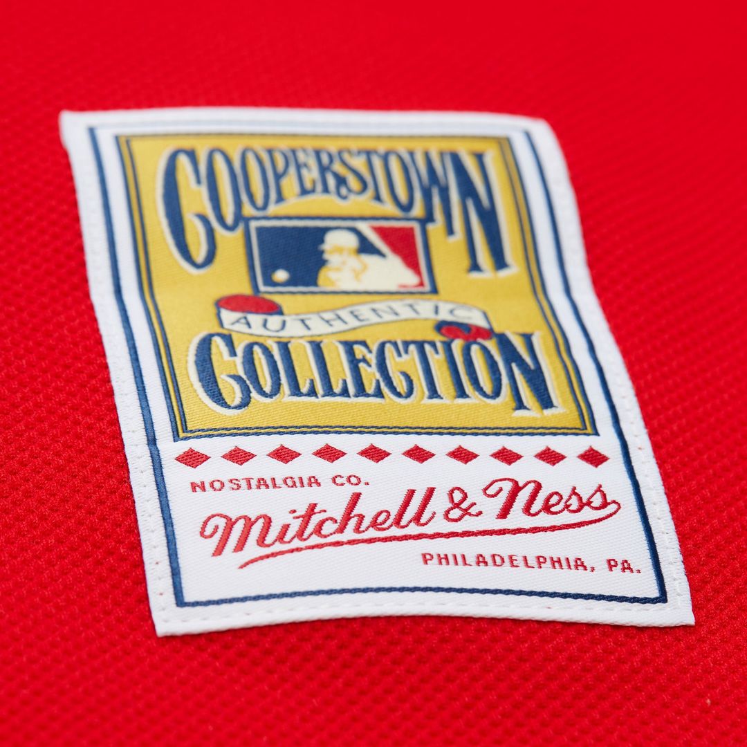 Philadelphia Phillies Ryan Howard | Mitchell & Ness Red Big & Tall Cooperstown Mesh Batting Practice Jersey