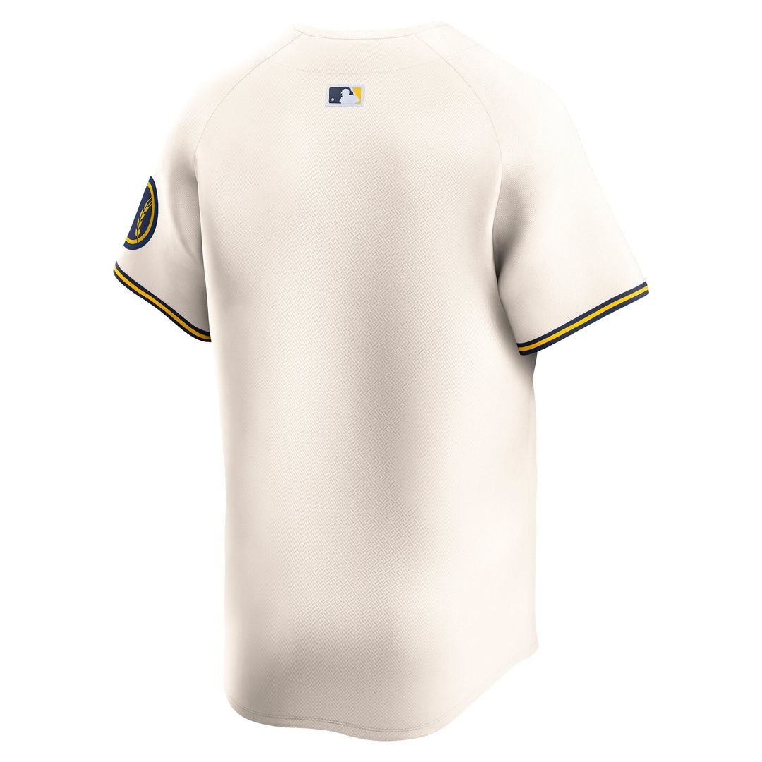 Milwaukee Brewers | Nike Cream Home Limited Jersey
