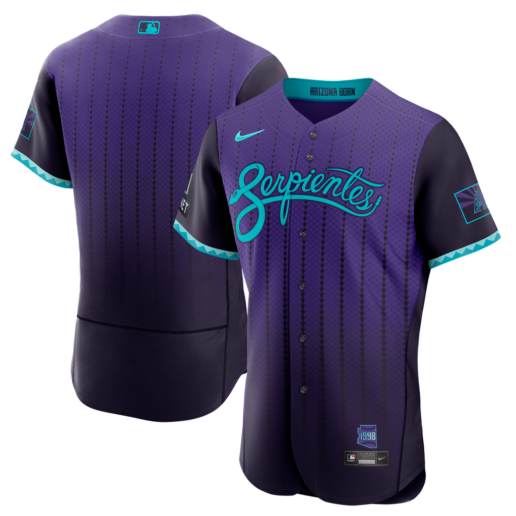 Arizona Diamondbacks | Nike Purple City Connect Authentic Sponsor Patch Jersey