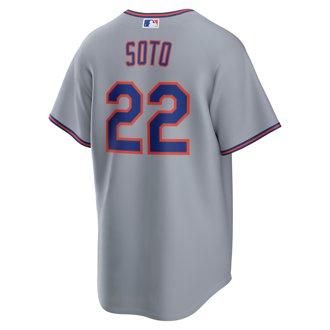 New York Mets Juan Soto | Nike Gray Road Replica Jersey