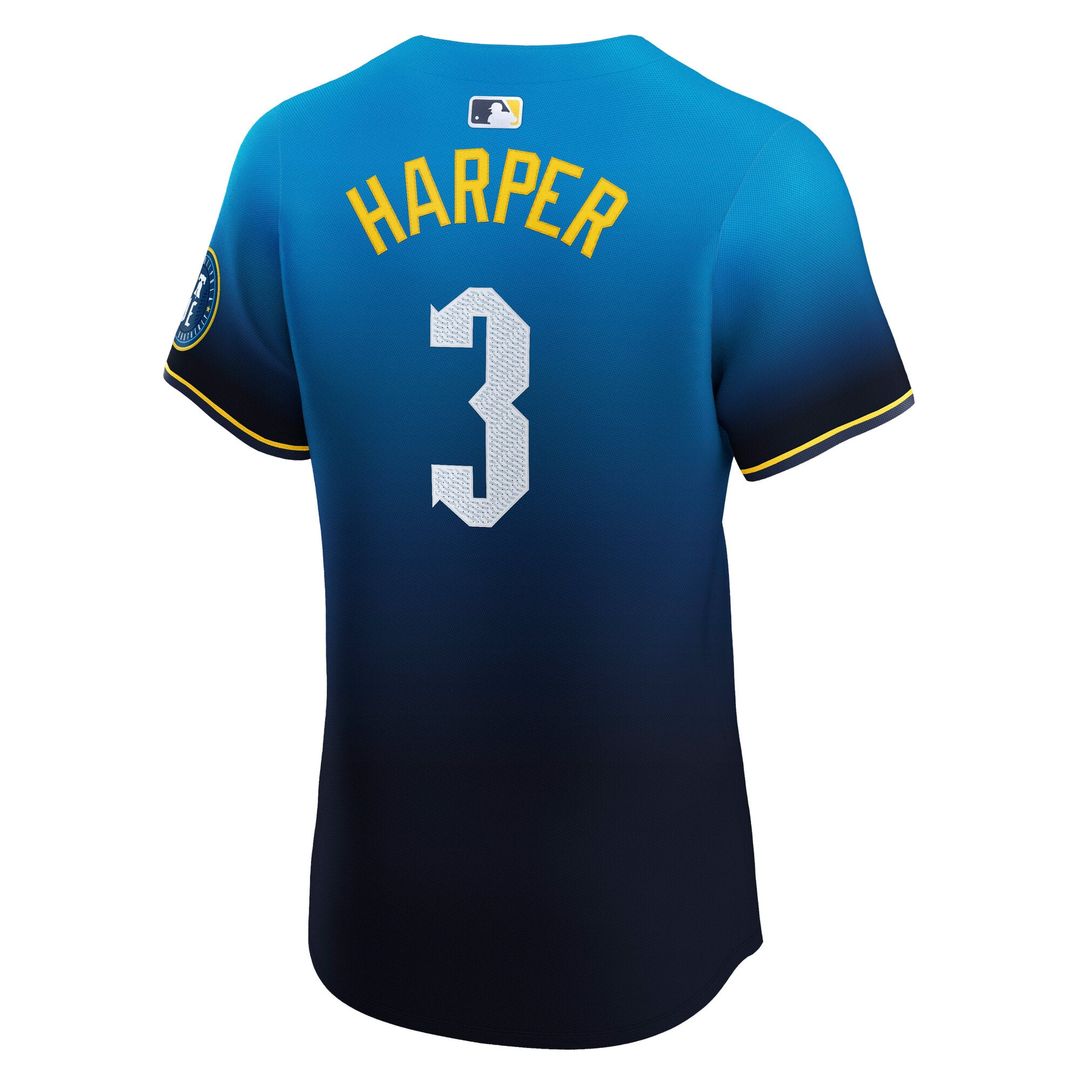 Philadelphia Phillies Bryce Harper | Nike Navy City Connect Elite Jersey