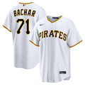 Pittsburgh Pirates Lake Bachar | Nike White Home Replica Jersey