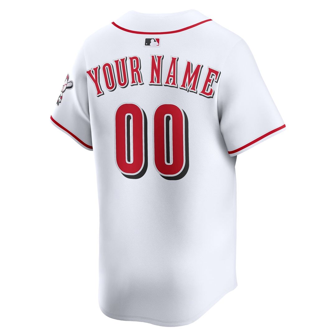 Cincinnati Reds | Nike White Home Limited Custom Jersey