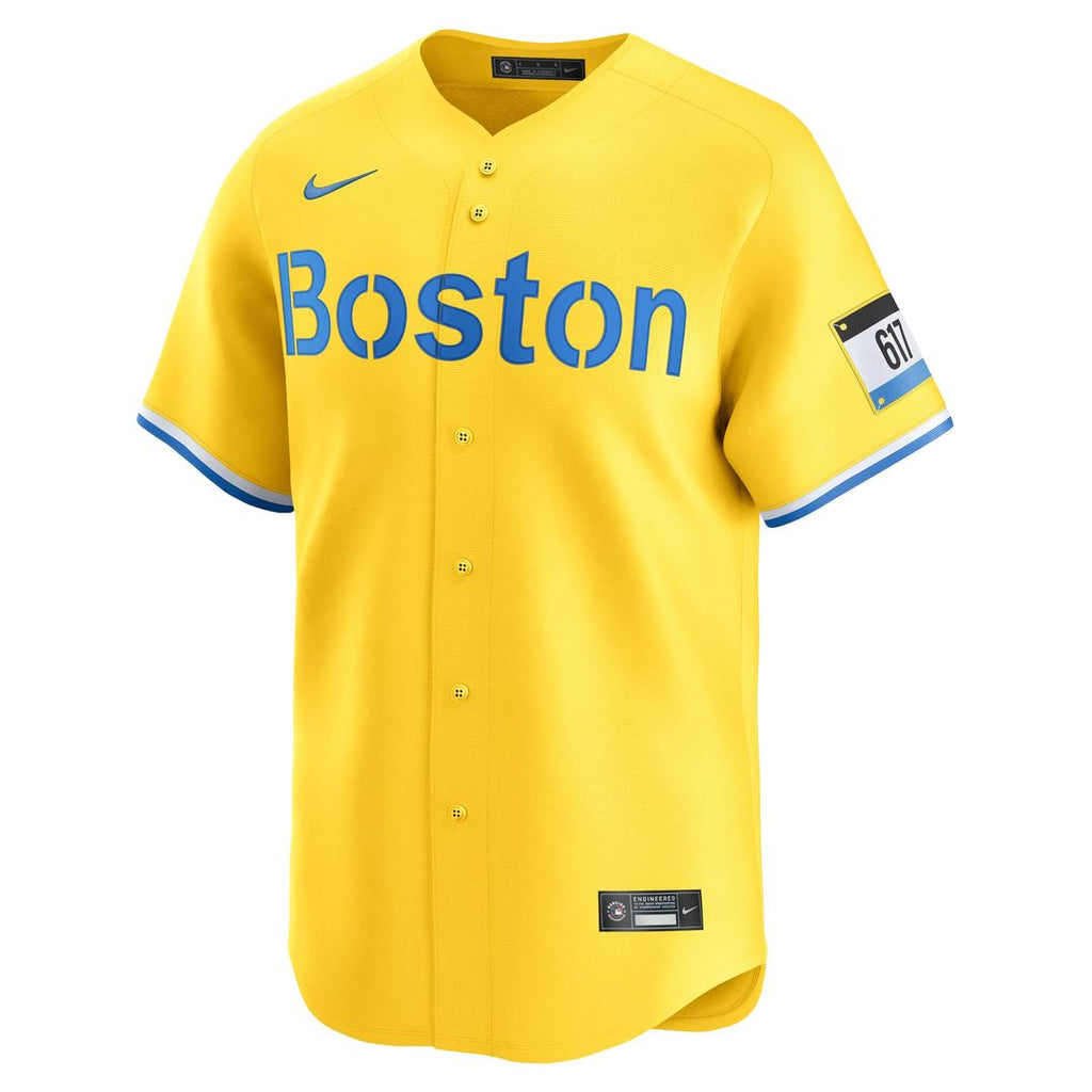 Boston Red Sox Garrett Crochet | Nike Gold Alternate Limited Jersey