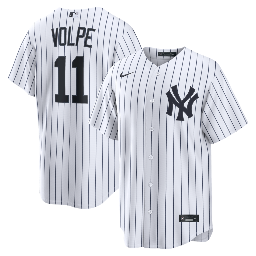 New York Yankees Anthony Volpe | Nike White Home Replica Jersey