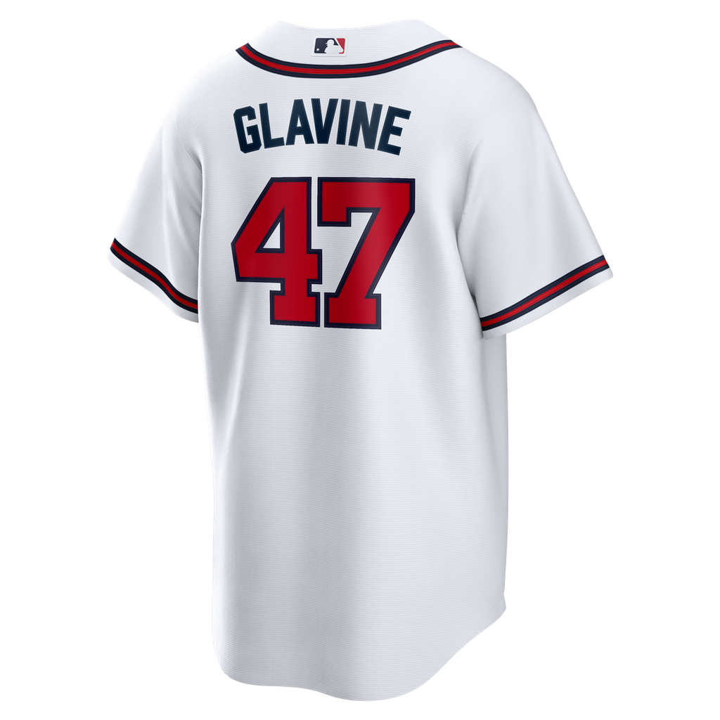 Atlanta Braves Tom Glavine | Nike White Home Retired Player Replica Jersey