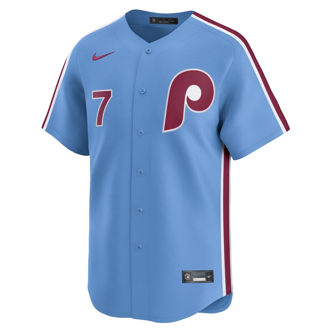 Philadelphia Phillies Trea Turner | Nike White Home Limited Player Jersey
